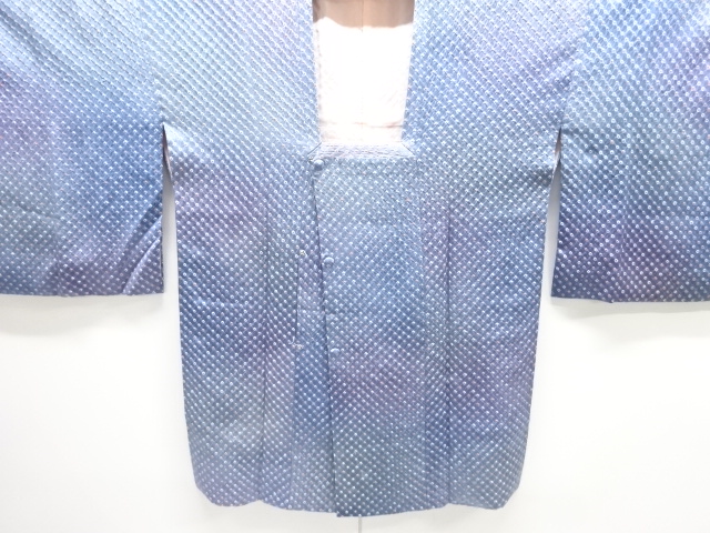 JAPANESE KIMONO / MICHIYUKI COAT / BOKASHI / ALL SHIBORI 